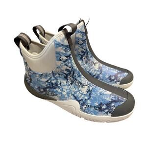 NEW Under Armour Shoreman Deck Shoes Boots Storm Fishing Mens blue camo Size 11
